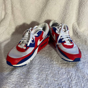 Nike Air Max 90 USA Men's Size 8 Red White Blue cw5456-100